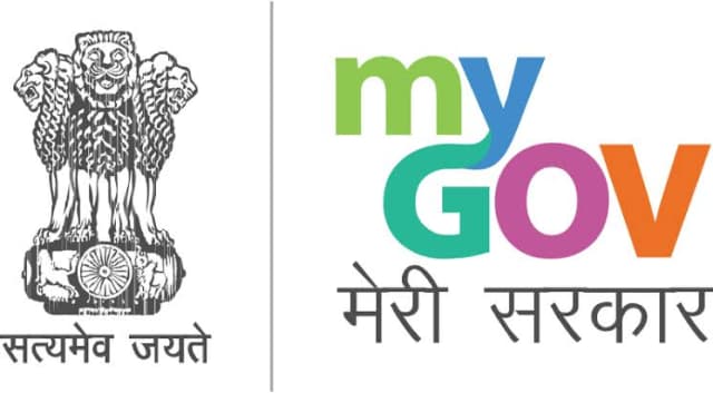 Visit official MyGov India website Official MyGov India Logo - Apply for Government Jobs